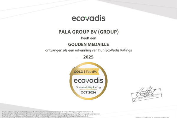 Ecovadis Goud 2025
