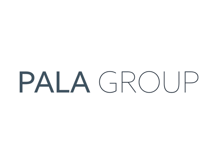 Pala Group lichtblauw wit achtergrond